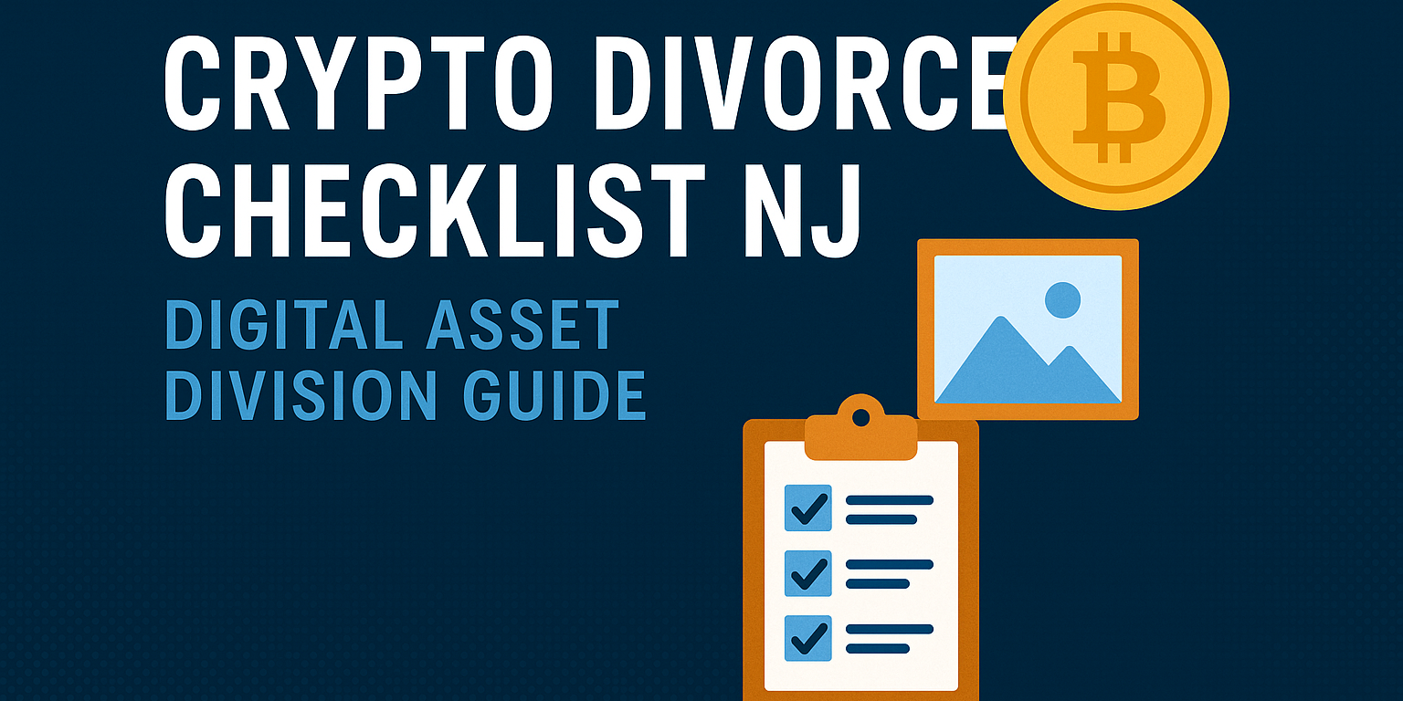 Crypto Divorce Checklist for NJ Couples- A Tactical Guide to Digital Asset Division Crypto Divorce Checklist for NJ Couples- A Tactical Guide to Digital Asset Division