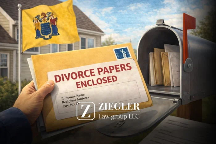 How to Send Divorce Papers to Your Husband in New Jersey