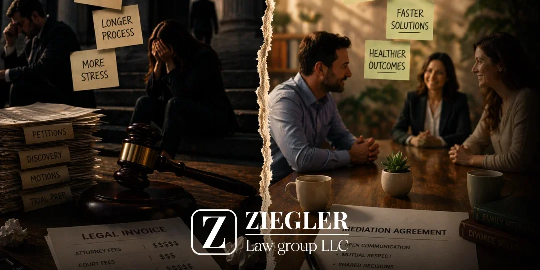 Divorce Litigation vs. Mediation: Which Costs More?