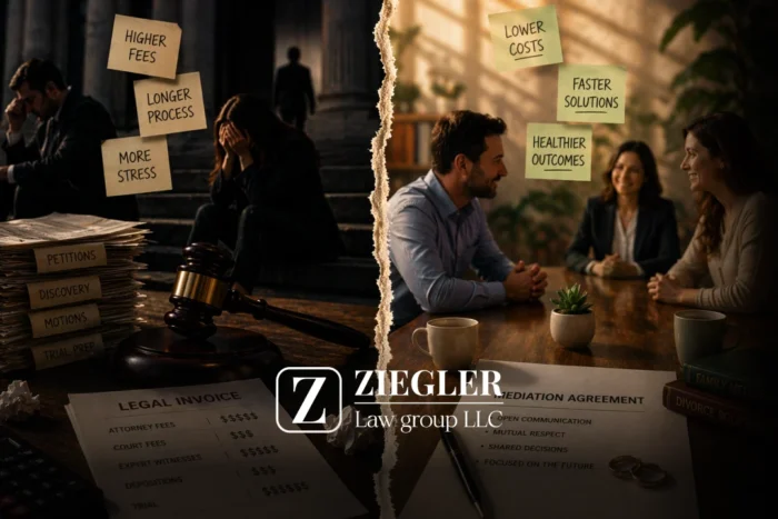 Divorce Litigation vs. Mediation: Which Costs More?