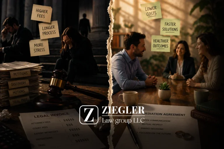 Divorce Litigation vs. Mediation: Which Costs More?